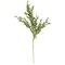 Set of 3 Foamy Willow Leaves Spray Artificial Green Foam Foliage 29 Inch Flexible Stem Decorative Vase Home Hanging Accent